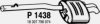 FENNO P1438 End Silencer